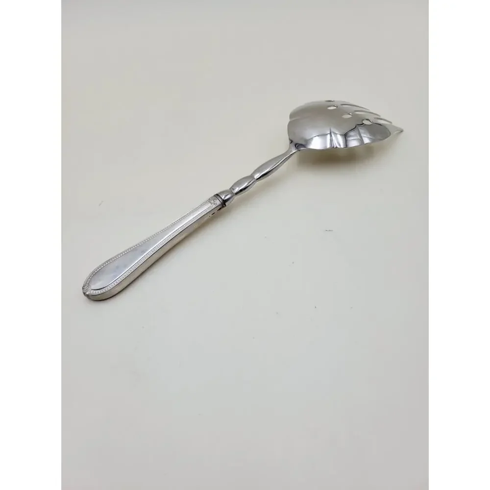 Tuttle Triumph Sterling Silver Serving Fork Modern Neiman Marcus ORIGINAL BOX